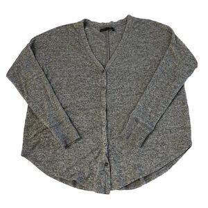 Abercrombie & Fitch Women’s Cardigan Button Up Sweater Gray Size Small